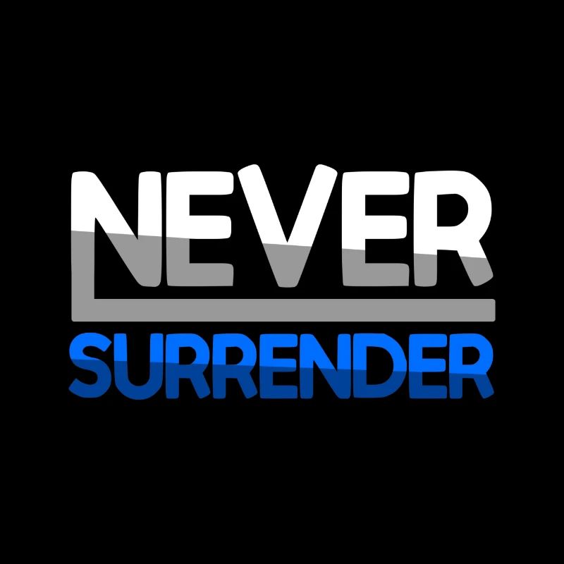 NEVER SURRENDER (Bleu) - Jeux