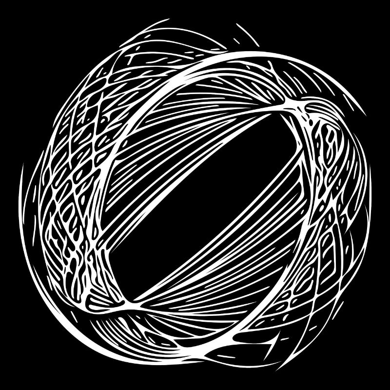 Lignes de cercle géométriques
