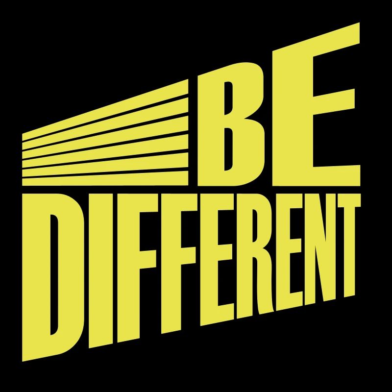 Soyez différent Logo Design