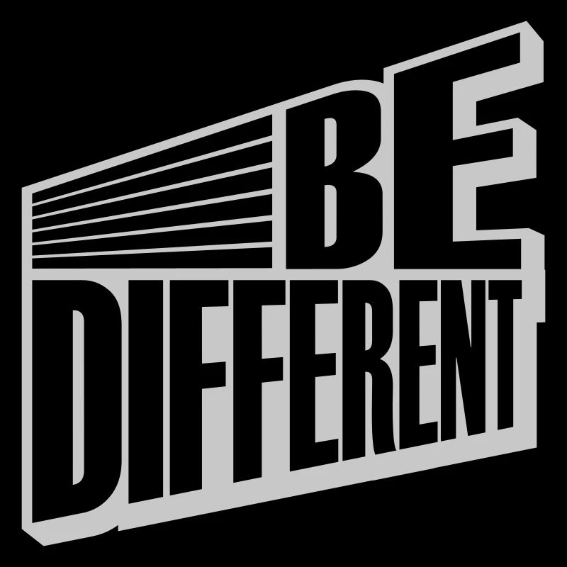 Soyez différent Logo Design