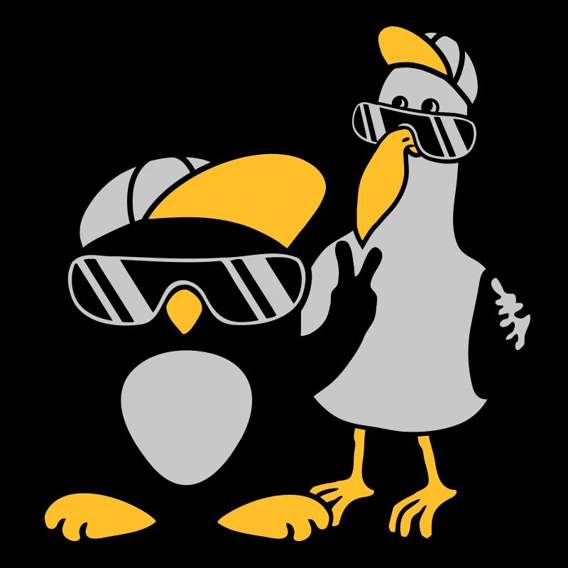 Möwe Pinguin 2 Freunde