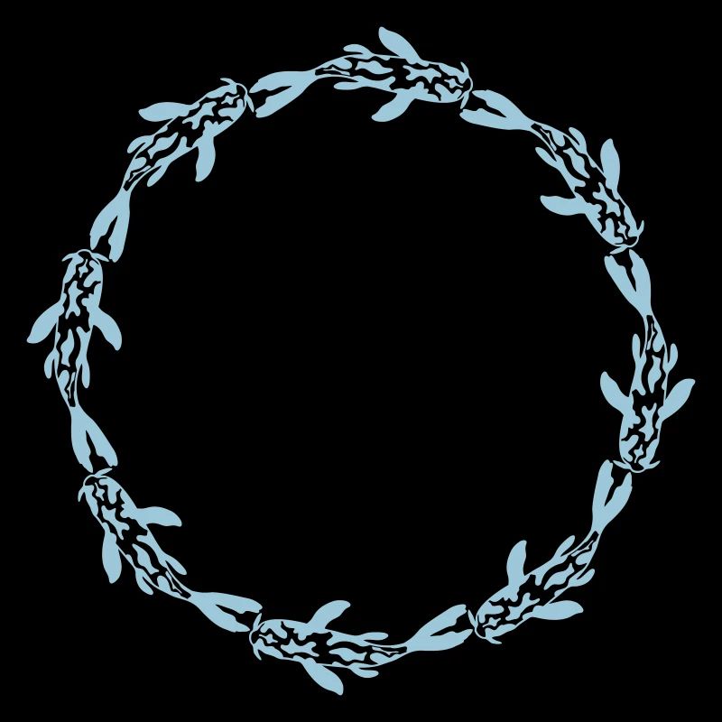 Floating Koi Fish Nishikigoi