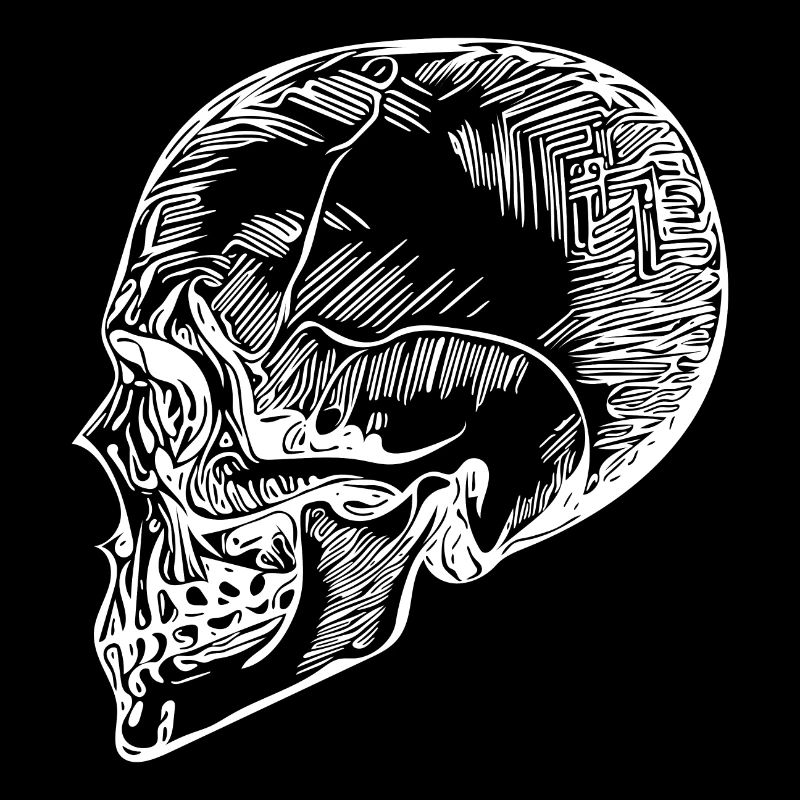 Skull Bone Halloween Skull