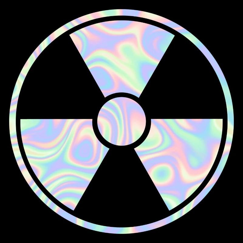 Señal radiactiva Vaporwave