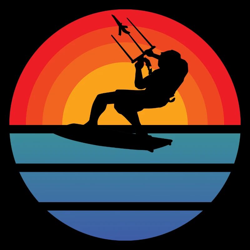 Kitesurfer Geschenk Windsurfing Surfen Windsurfer