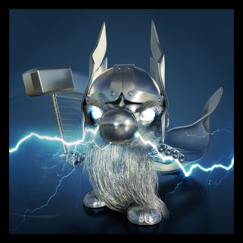 XList Silver Thor Viking God Édition Spéciale