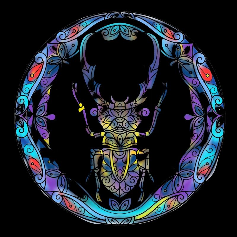 Farbenfroher Skarabäus