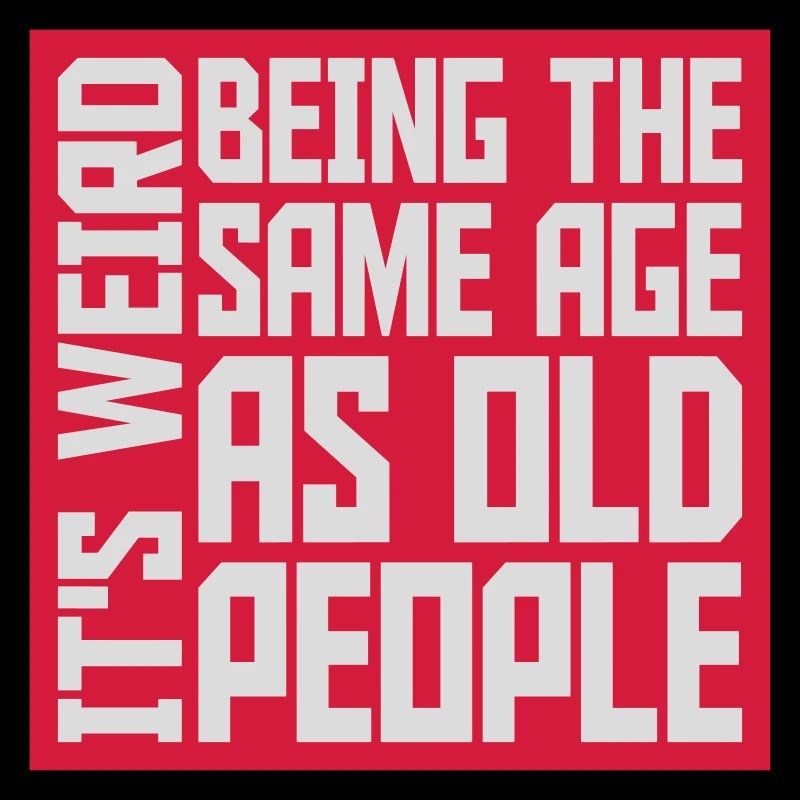 being old people age