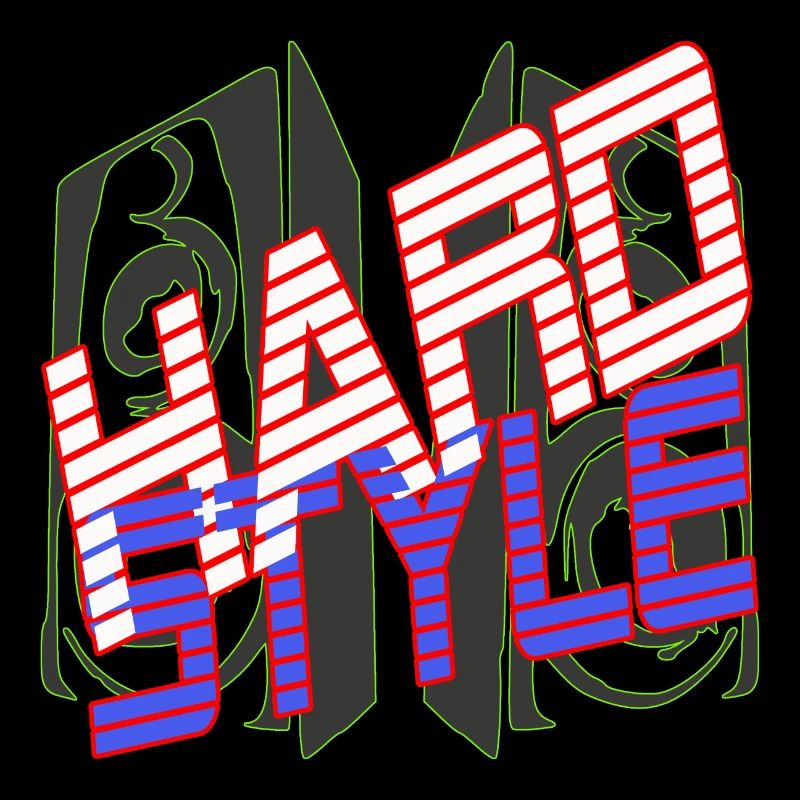 Hardstyle with speakers