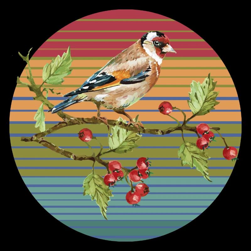 Oiseau coloré