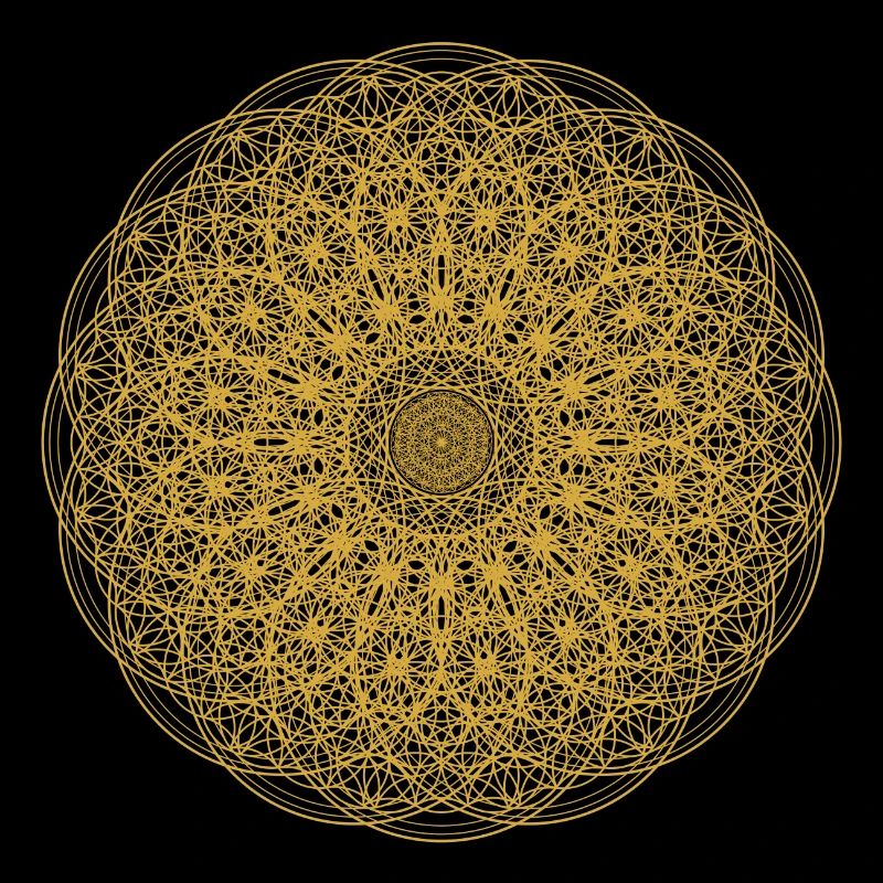 Fleur de vie Mandala