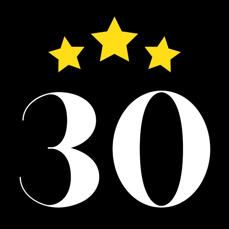 30e anniversaire étoilé