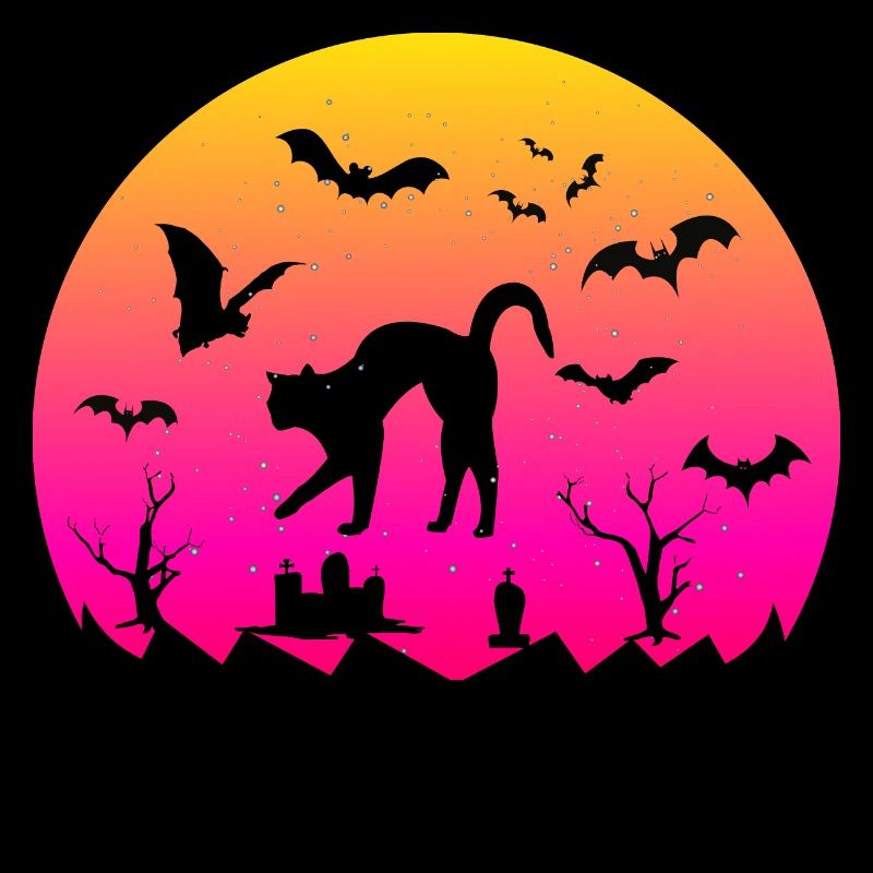 Sunset Cemetery - Halloween