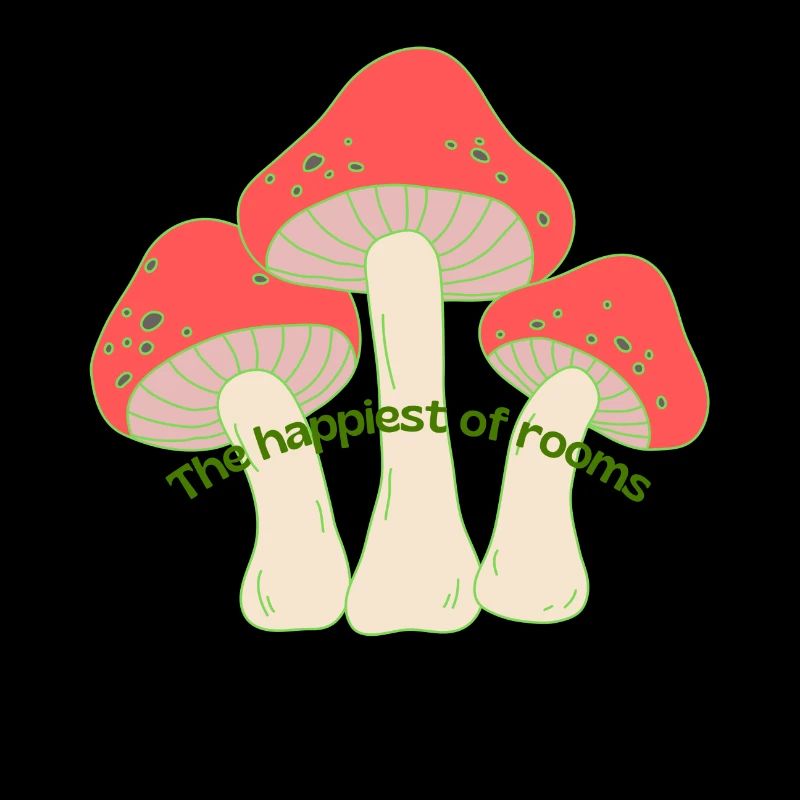 Tee-shirt champignons marrant