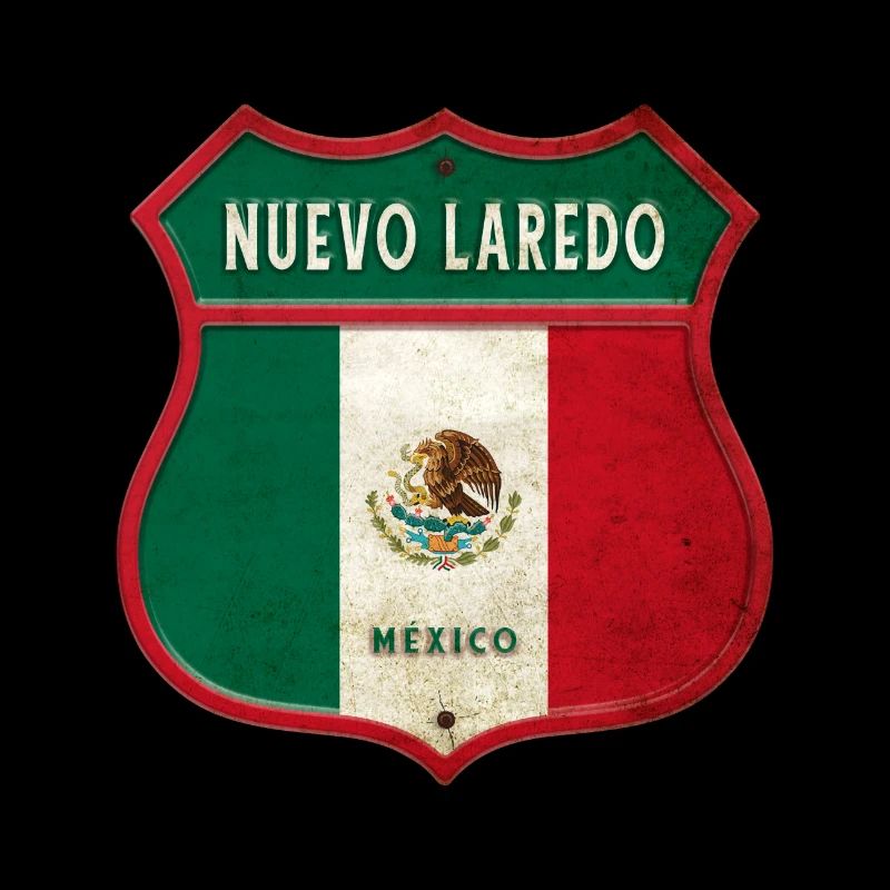 Nuevo Laredo Mexico Crest Design
