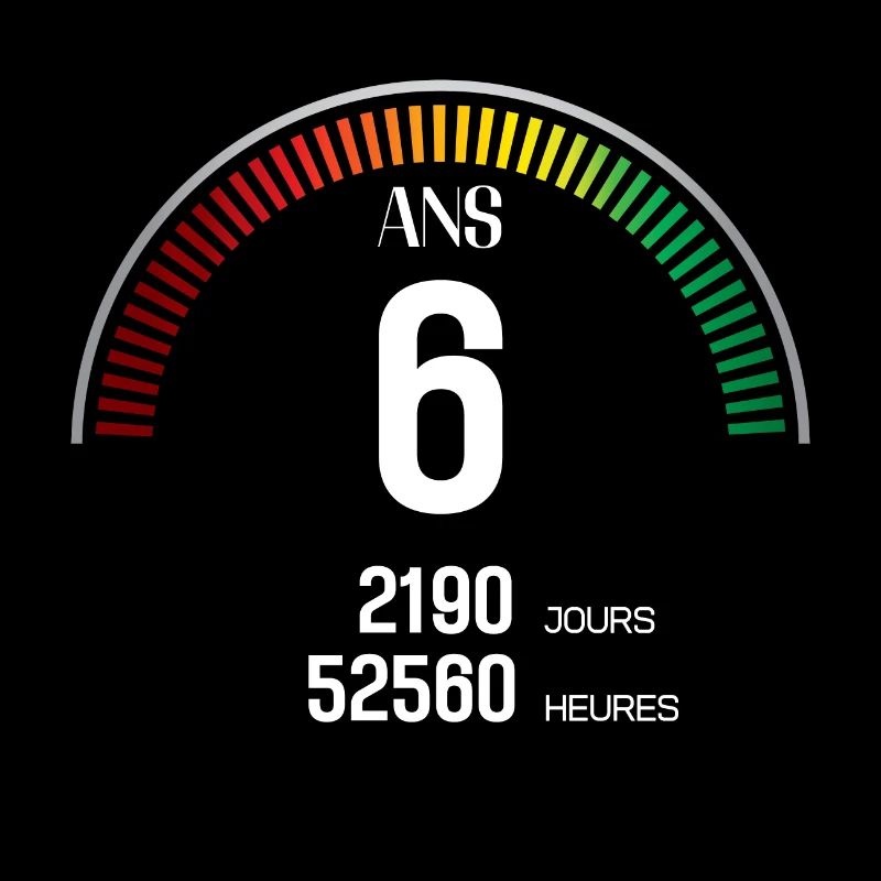 Anniversaire 6 ans Compteur