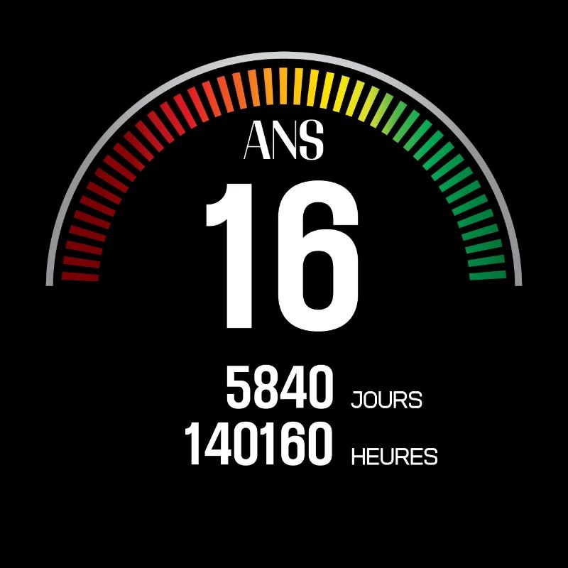 Anniversaire 16 ans Compteur