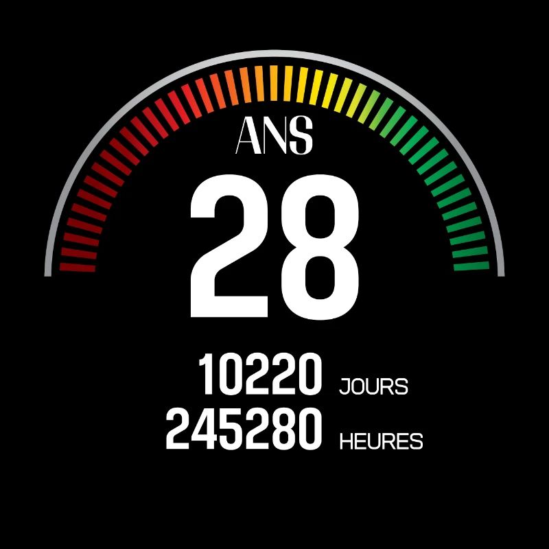 Anniversaire 28 ans Compteur