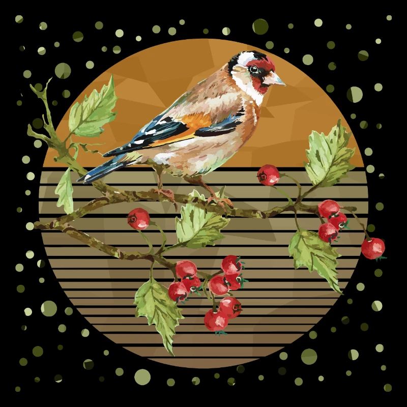 Oiseau coloré
