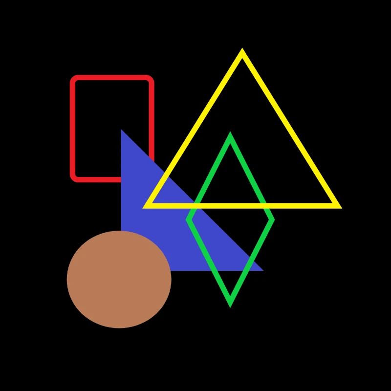 Basic Shapes Geometry Geometric Shapes Patterns