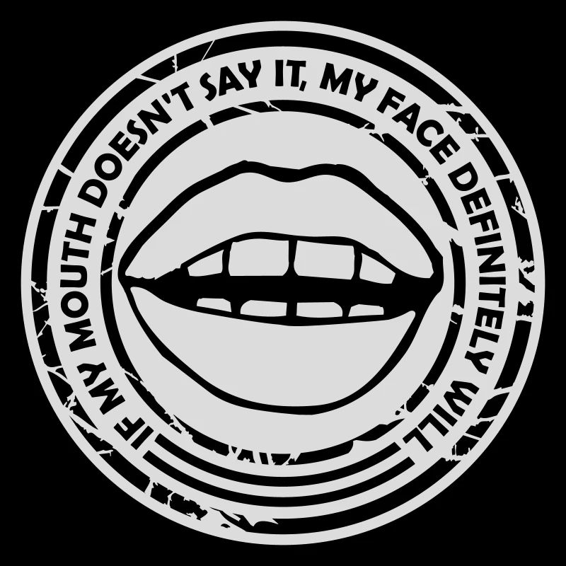 my face definitely will