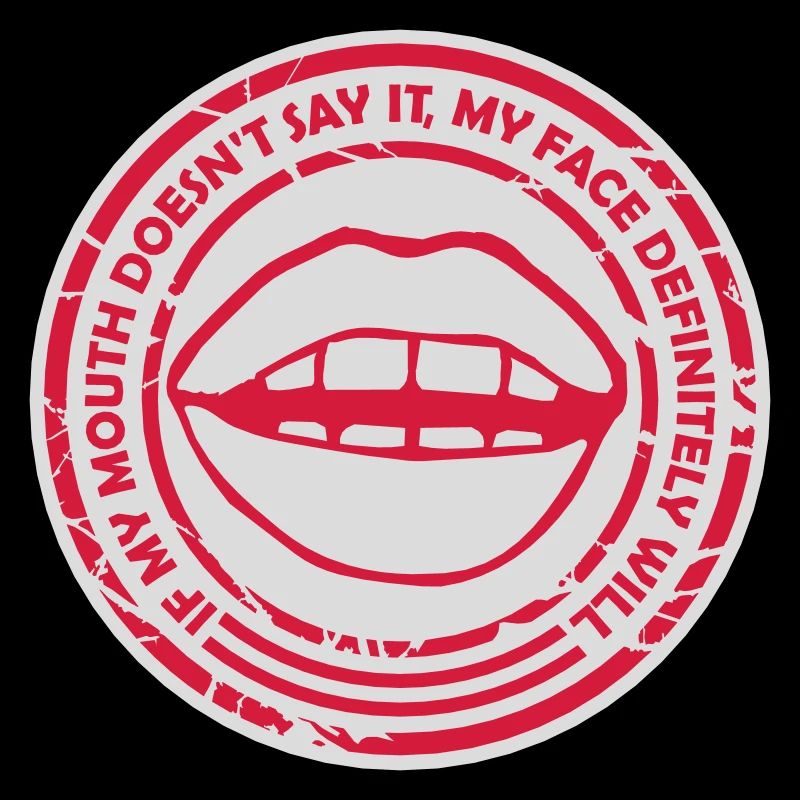 my face definitely will