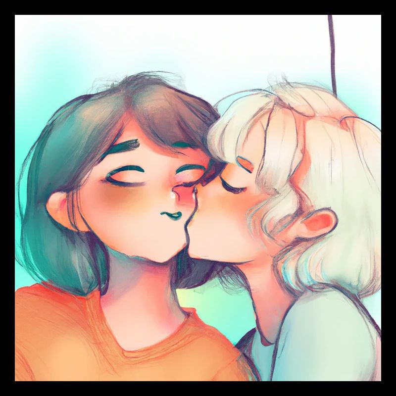 LGBT Queer Kuss 🌈🌈