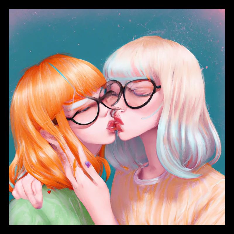 LGBT Queer Kuss 🌈🌈