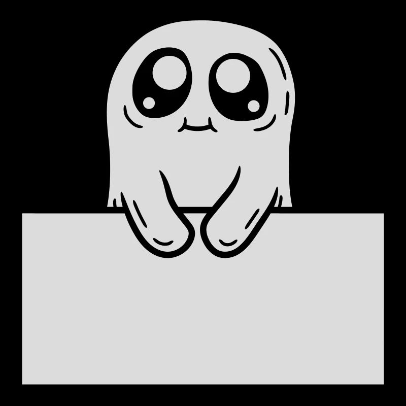 Ghost Shows Shield Cartoon