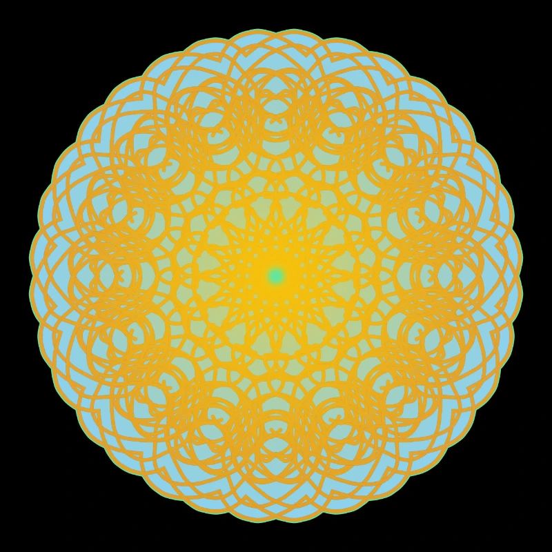 Mandala Lumière du ciel