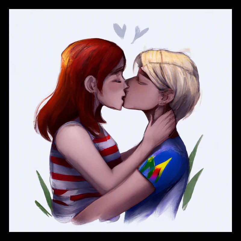 LGBT Queer Kuss 🌈🌈