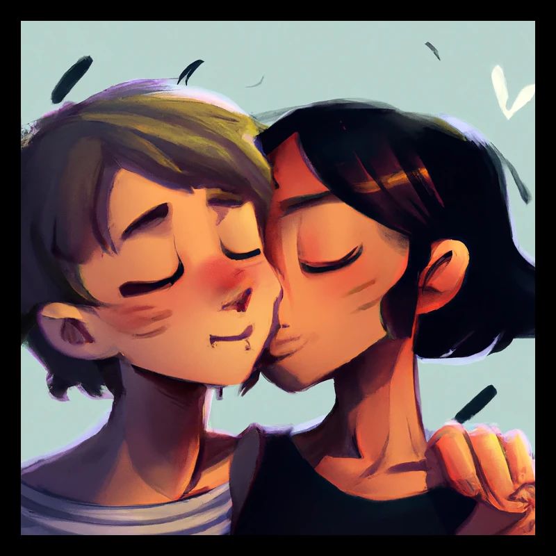 LGBT Queer Kuss 🌈🌈