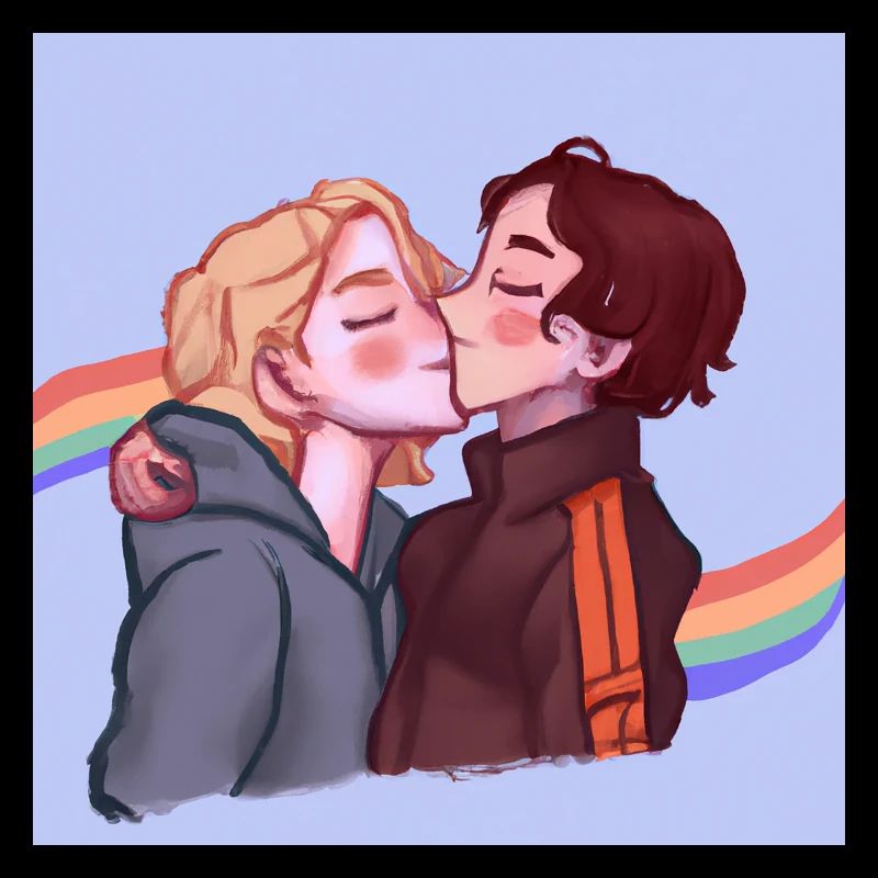 LGBT Queer Kuss 🌈🌈