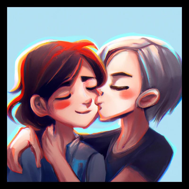 LGBT Queer Kuss 🌈🌈