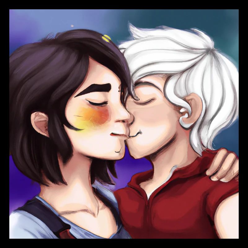 LGBT Queer Kuss 🌈🌈