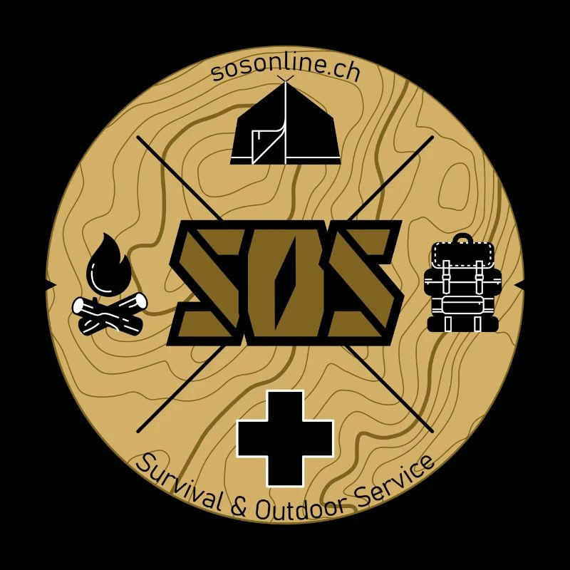 SOSonline.ch logo sand/beige