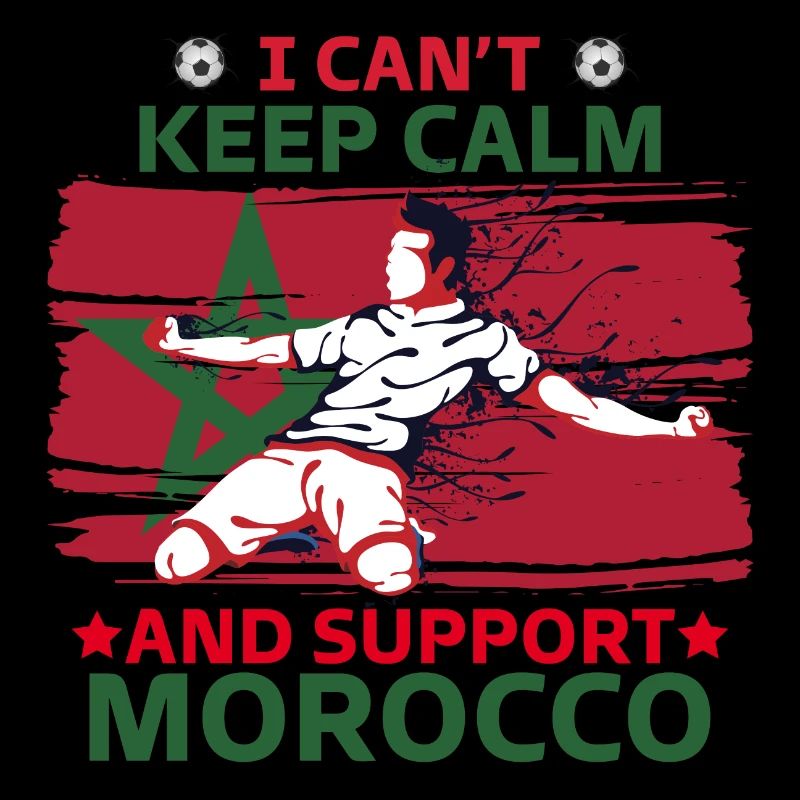 Stay calm and support Morocco