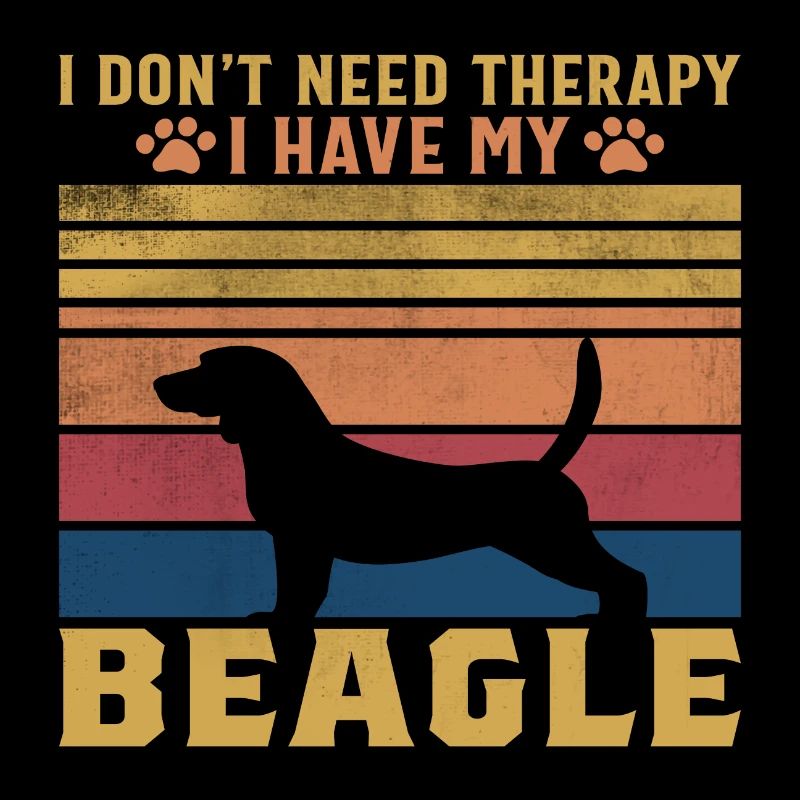 I don´t need a Therapy I have my Beagle