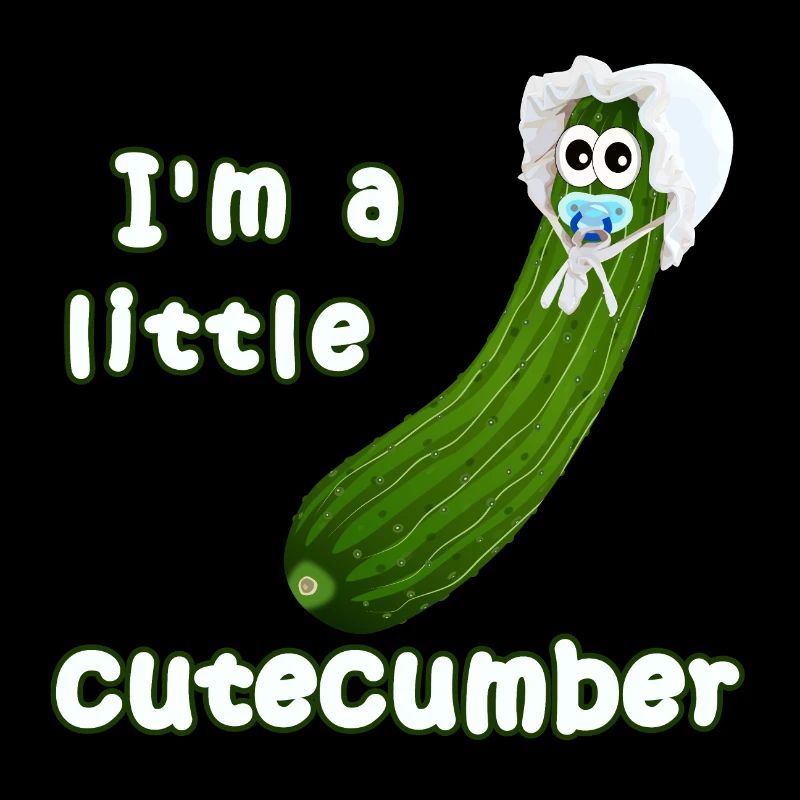 Little Cutecumber - Doux et charmant bébé concombre