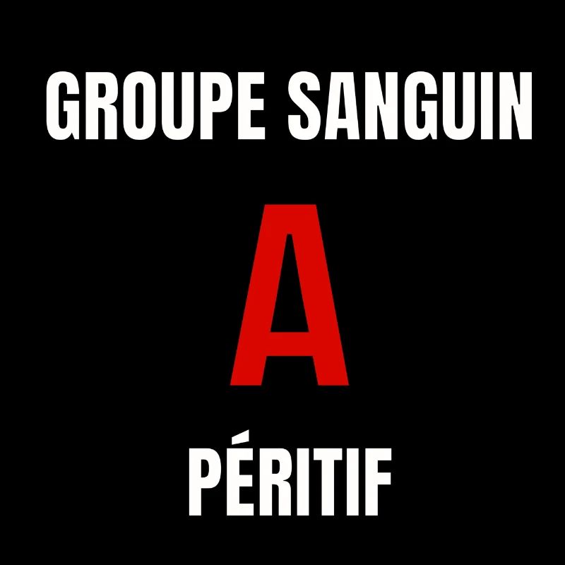 Groupe sanguin À péritif