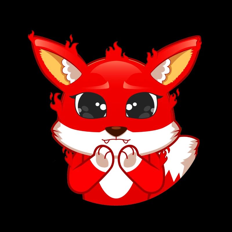 Fuchs große Augen ohne Kreis