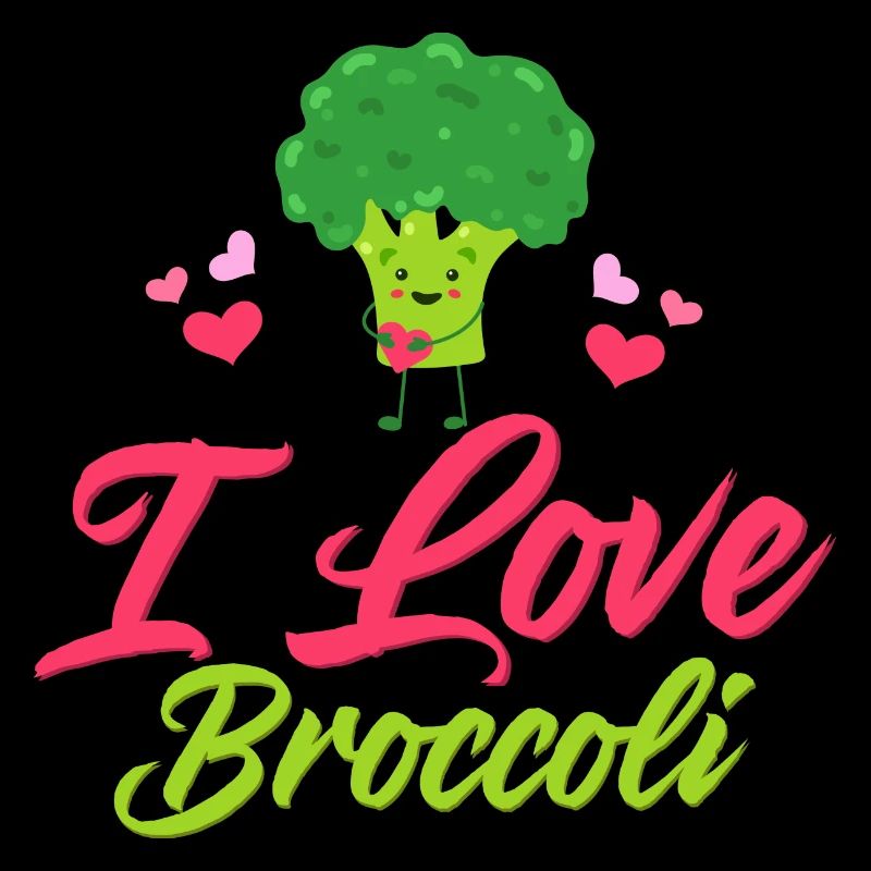 I Love Broccoli Broccolies Vegetable