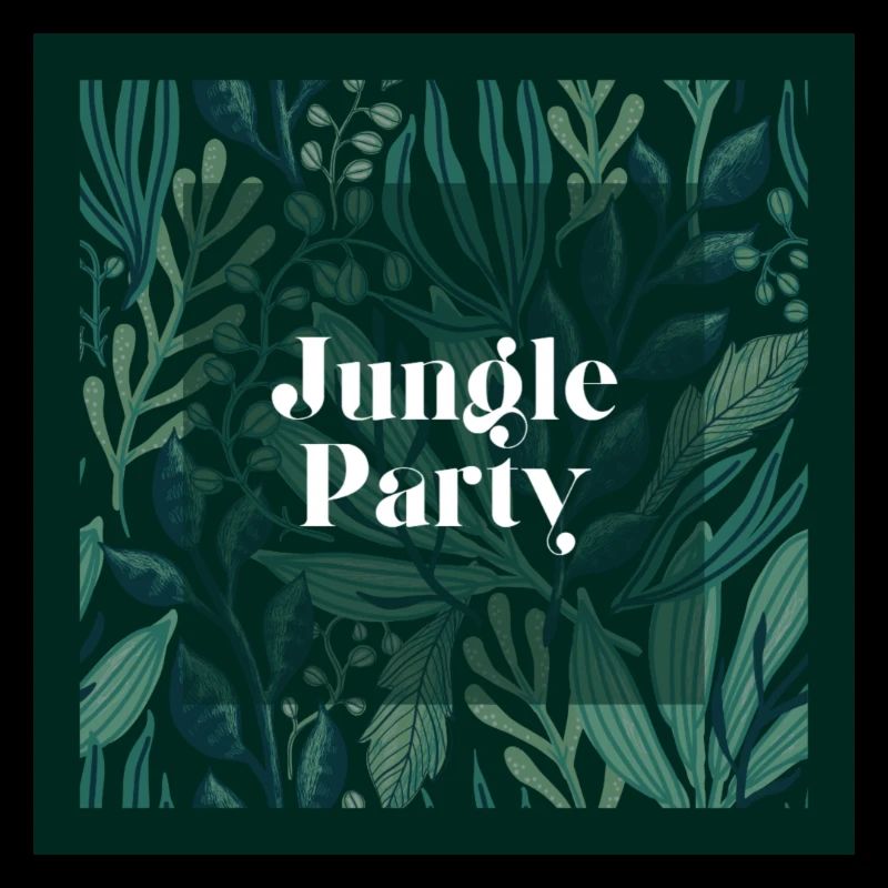 Fête dans la jungle