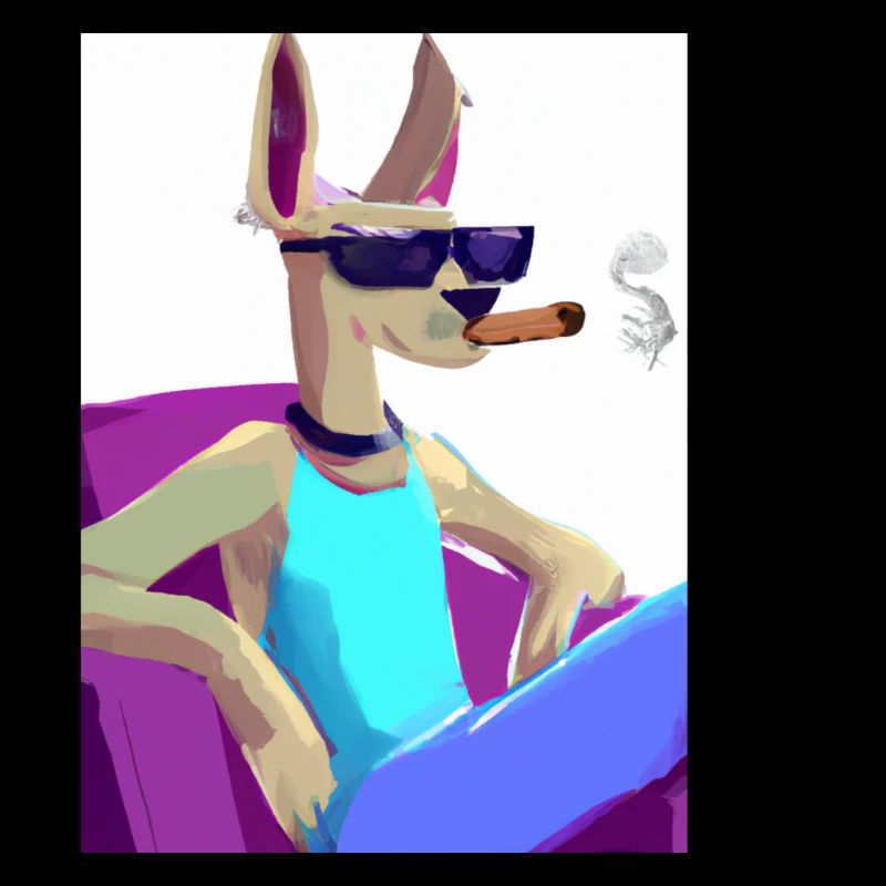 smoking Dog