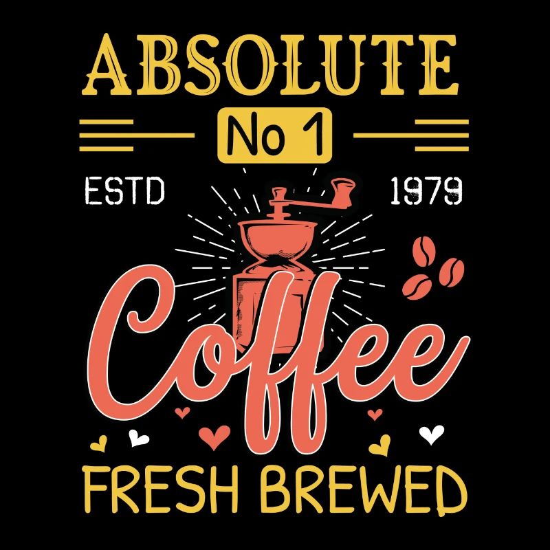 Absolute No 1 café fraîchement moulu
