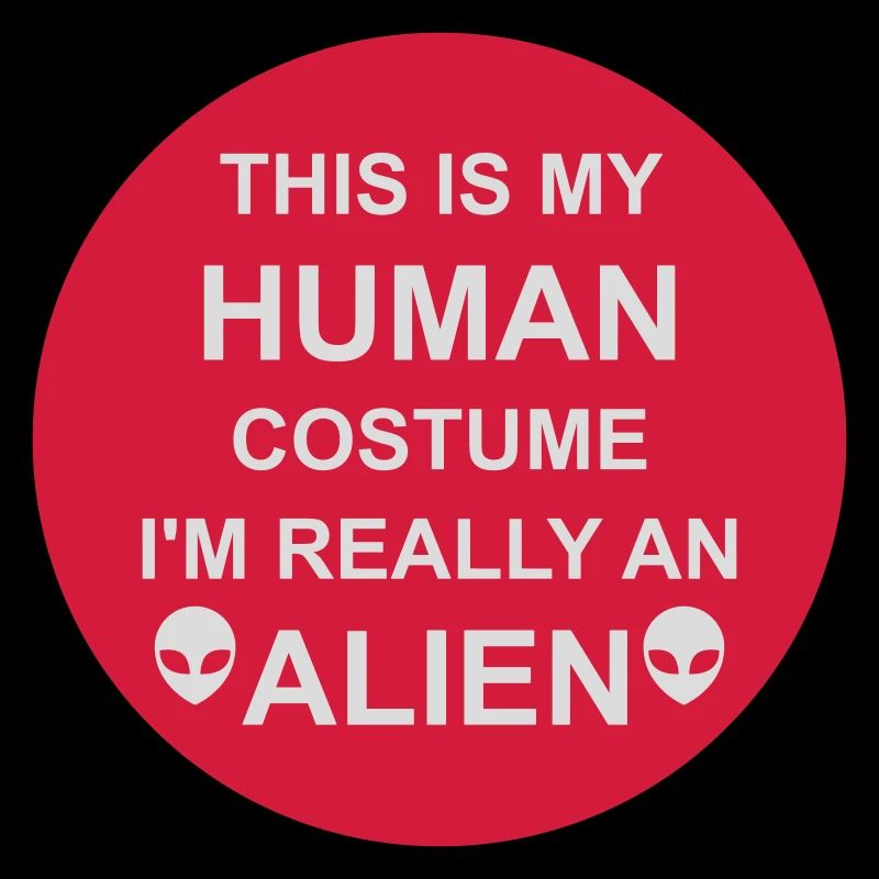 human costume alien quote