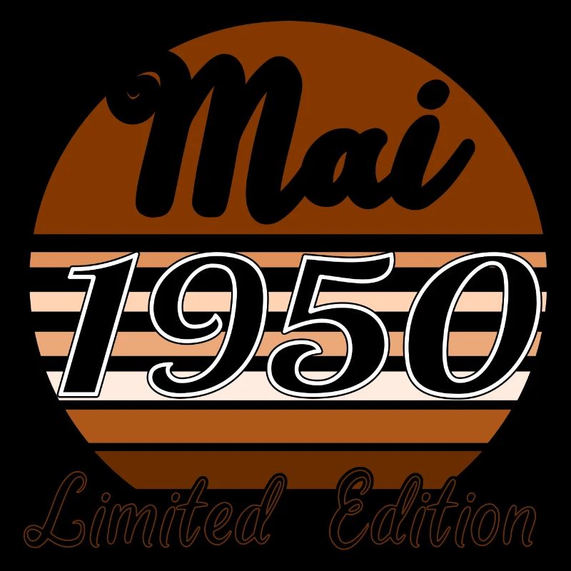 Mai 1950 Limitierte Auflage | Braune Hölzer