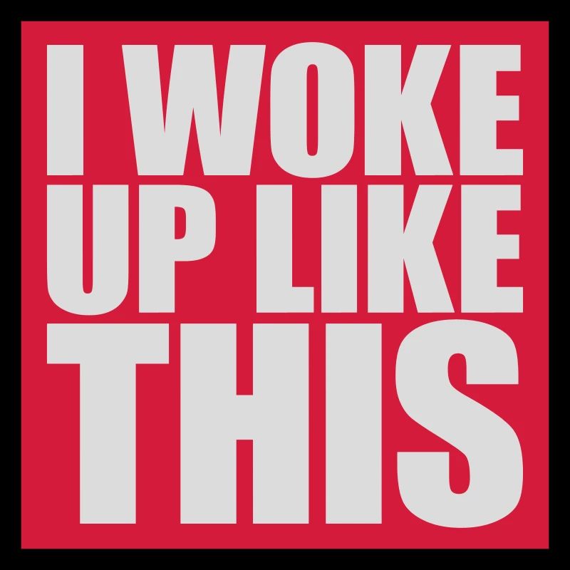 Mi sono svegliato così