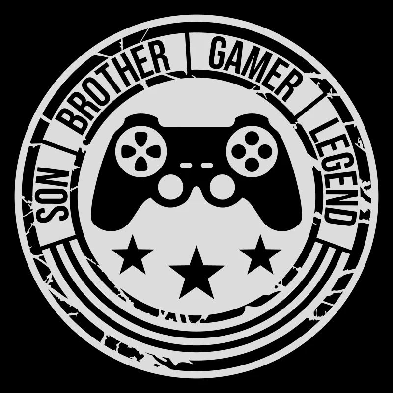 Fils Frère Gamer Légende