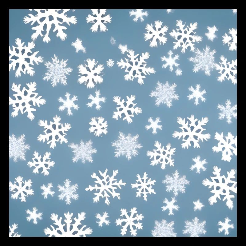 Beau motif de flocons de neige